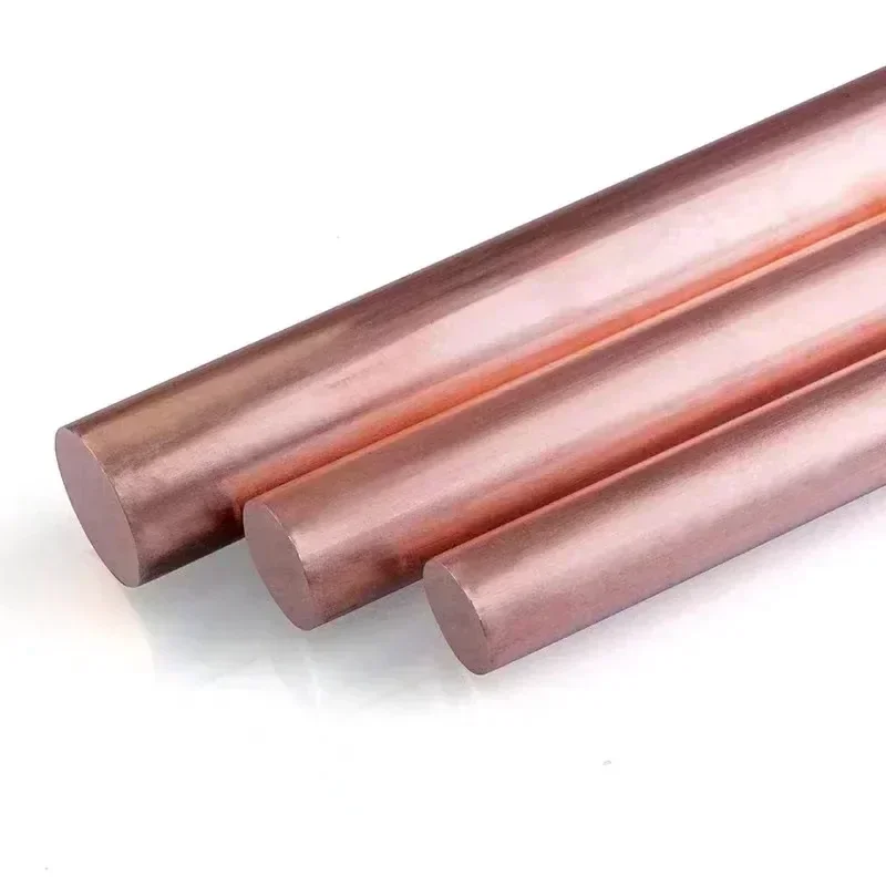 High Purity Copper Rod Cu99.93% for Scientific Research and Experiment Conductive Rod Tool Parts