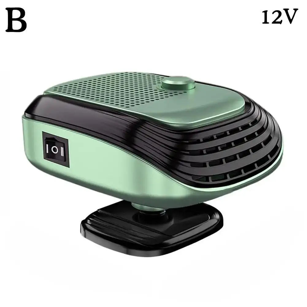 Car Heater 12V/24V Heating And Cooling 2-in-1 Winter Car Defogging Fast 120W Vents Electric Window Heater Fan Univers Adjus Q9E0