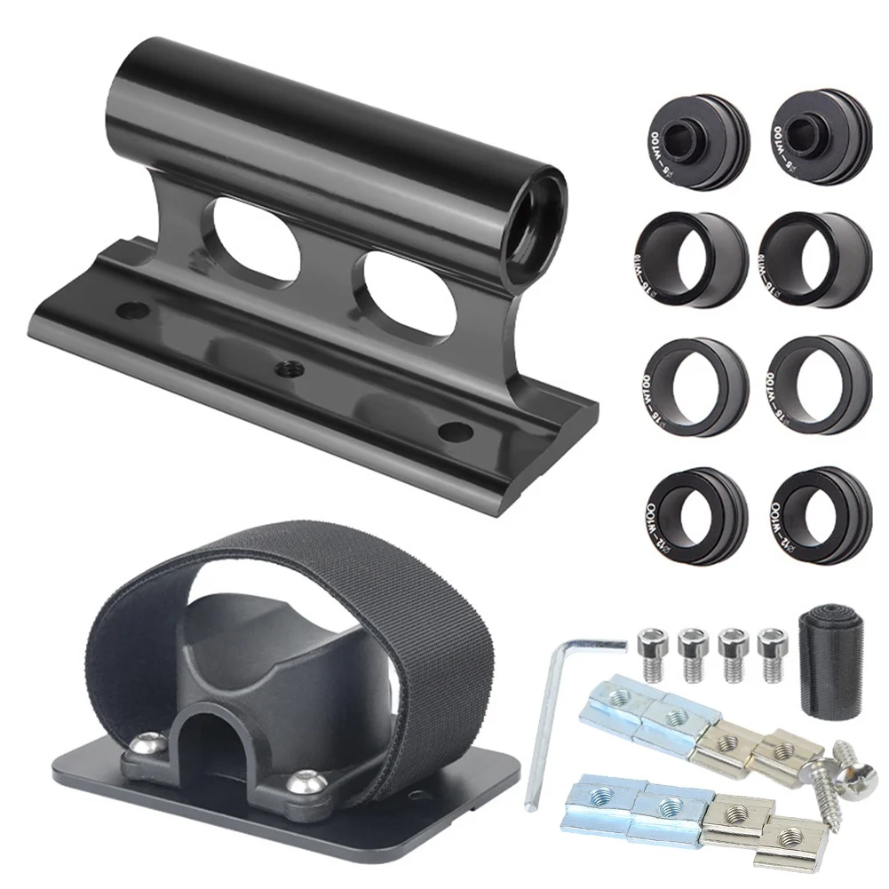 

Bike Fork Mount Car Carry Rack Quick Release Thru Axle Install Front Fork Block Bike Stand Bicycle Holder