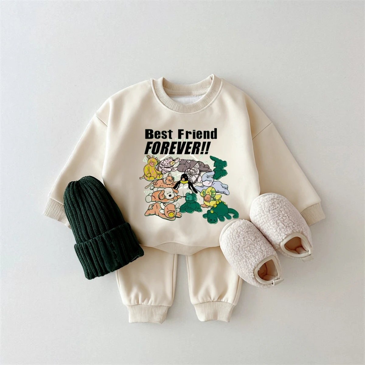 2 teil/satz Für Kinder Kleidung Gedruckt Cartoon Mode Langarm Trainingsanzug Kinder Herbst Sweatshirt + Jogginghose Casual Outfits
