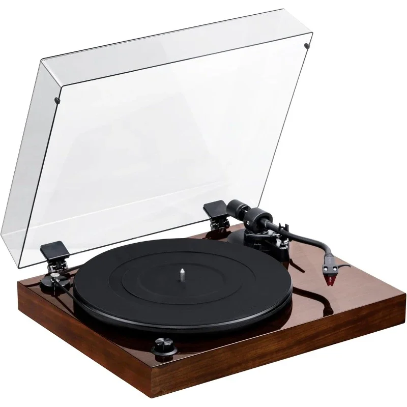 RT83 Reference High Fidelity Vinyl Turntable Record Player with Ortofon 2M Red Cartridge, Speed Control Motor