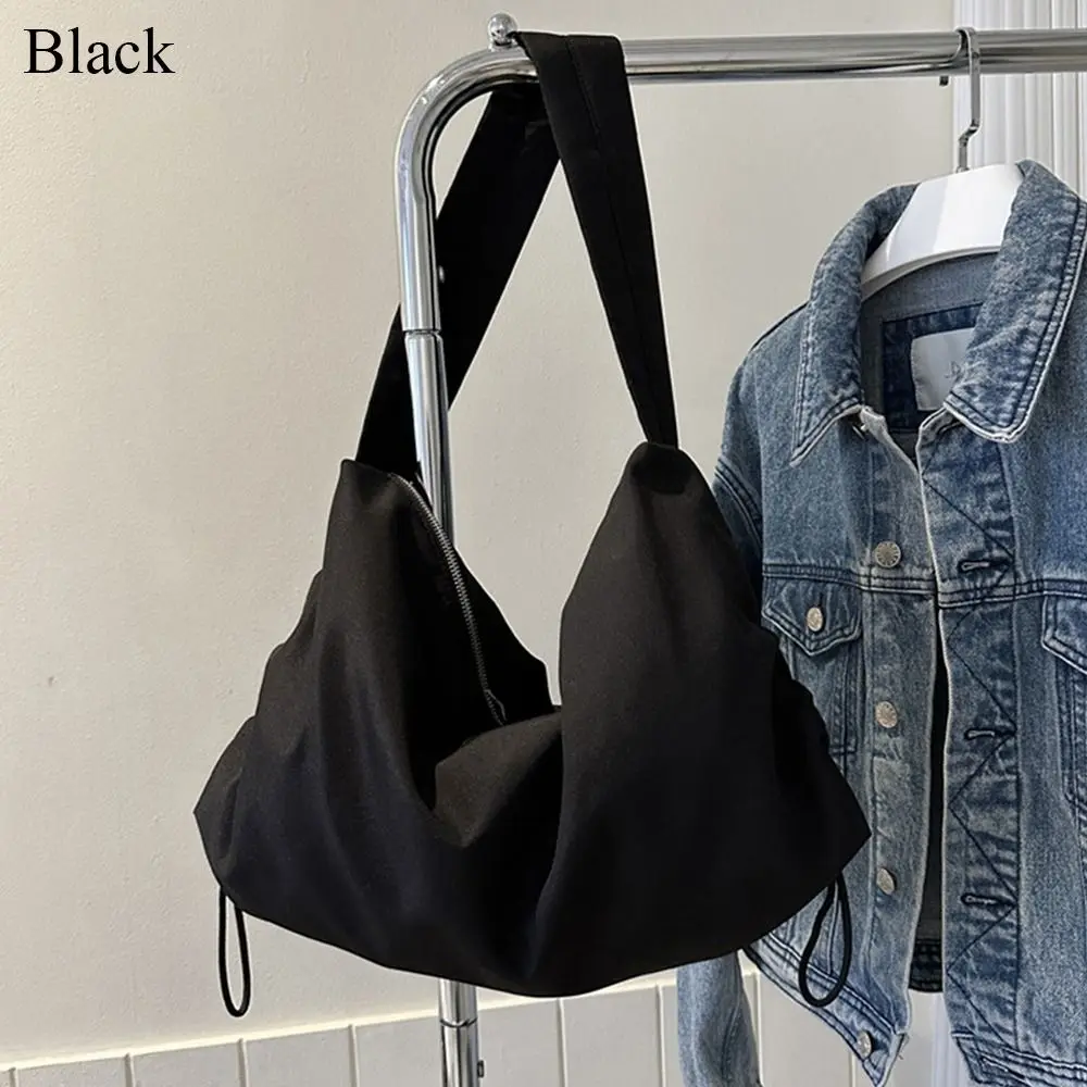 

Fashion Canvas Shoulder Bags Solid Color Large Capacity Totes Bag Messenger Bag Women Female