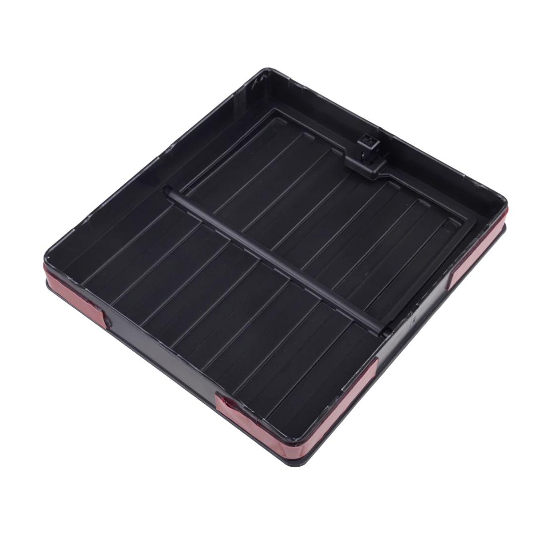 Organizador de reposabrazos para consola central de coche, caja de almacenamiento oculta, bandeja apta para Tesla Model 3 Y 2021 2022 2023, color negro