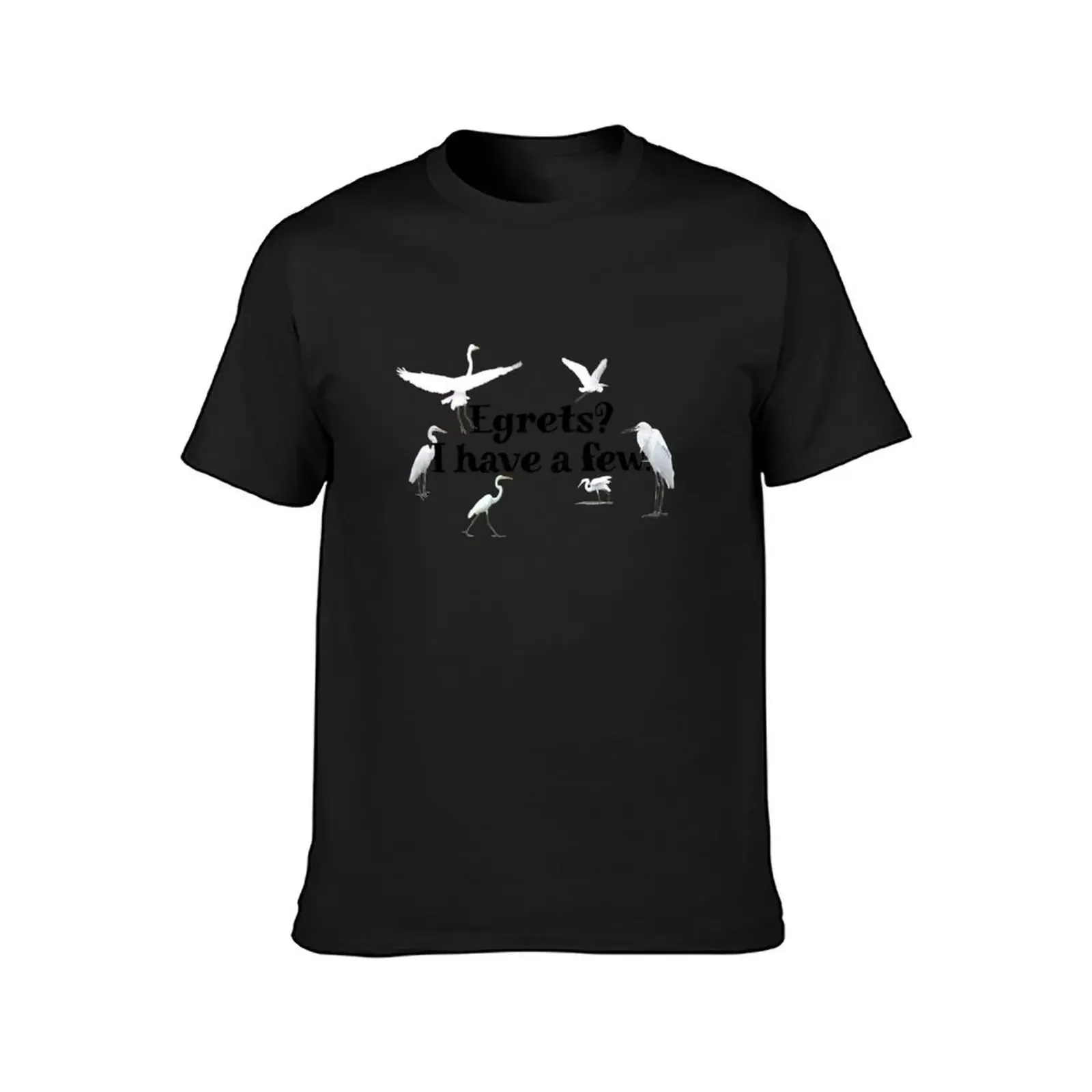 Egrets? I have a few T-Shirt blacks boys whites blanks plus size tops mens t shirts top quality