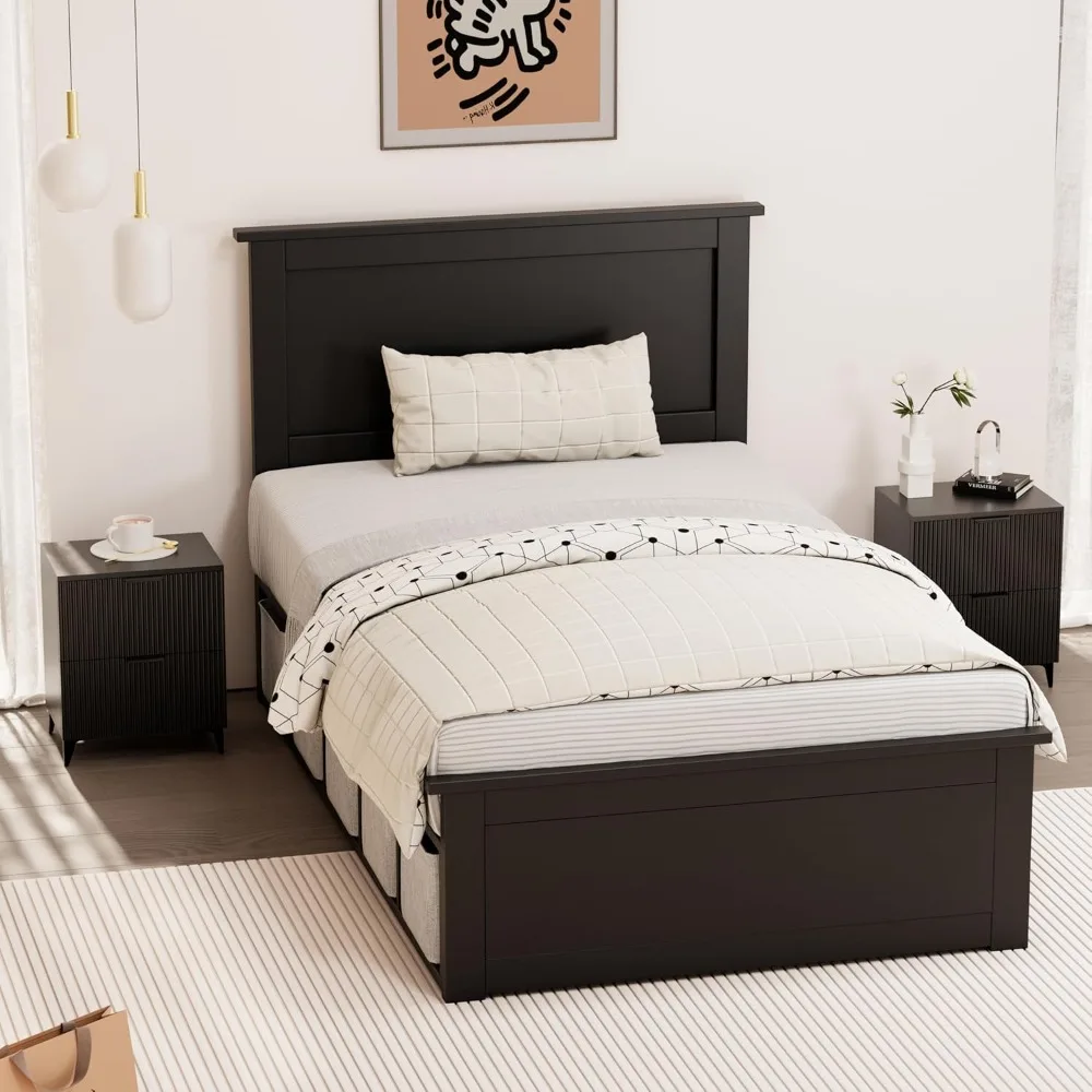 مجموعة منضدة صغيرة مكونة من قطعتين مع درجين، وطاولة جانبية، وخزانة تخزين صغيرة الحجم، وحامل ليلي لغرفة النوم الحديثة