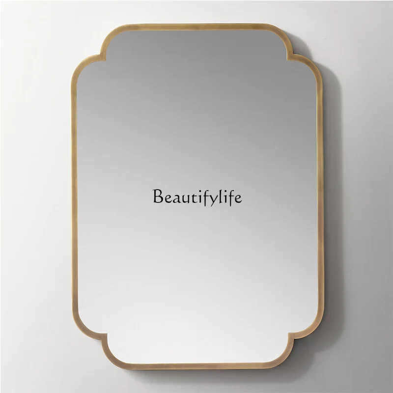 

Nordic bathroom mirror wall hanging creative bathroom vanity mirror