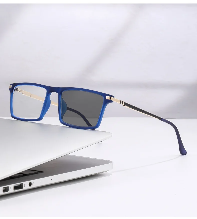 Multifokale + photochrome Lesebrille Brillen für Männer Frauen Progressive Fern Dual-Use 0 1,0 1,5 2,0 2,5 3,0 3,5 4,0 – Detail 13