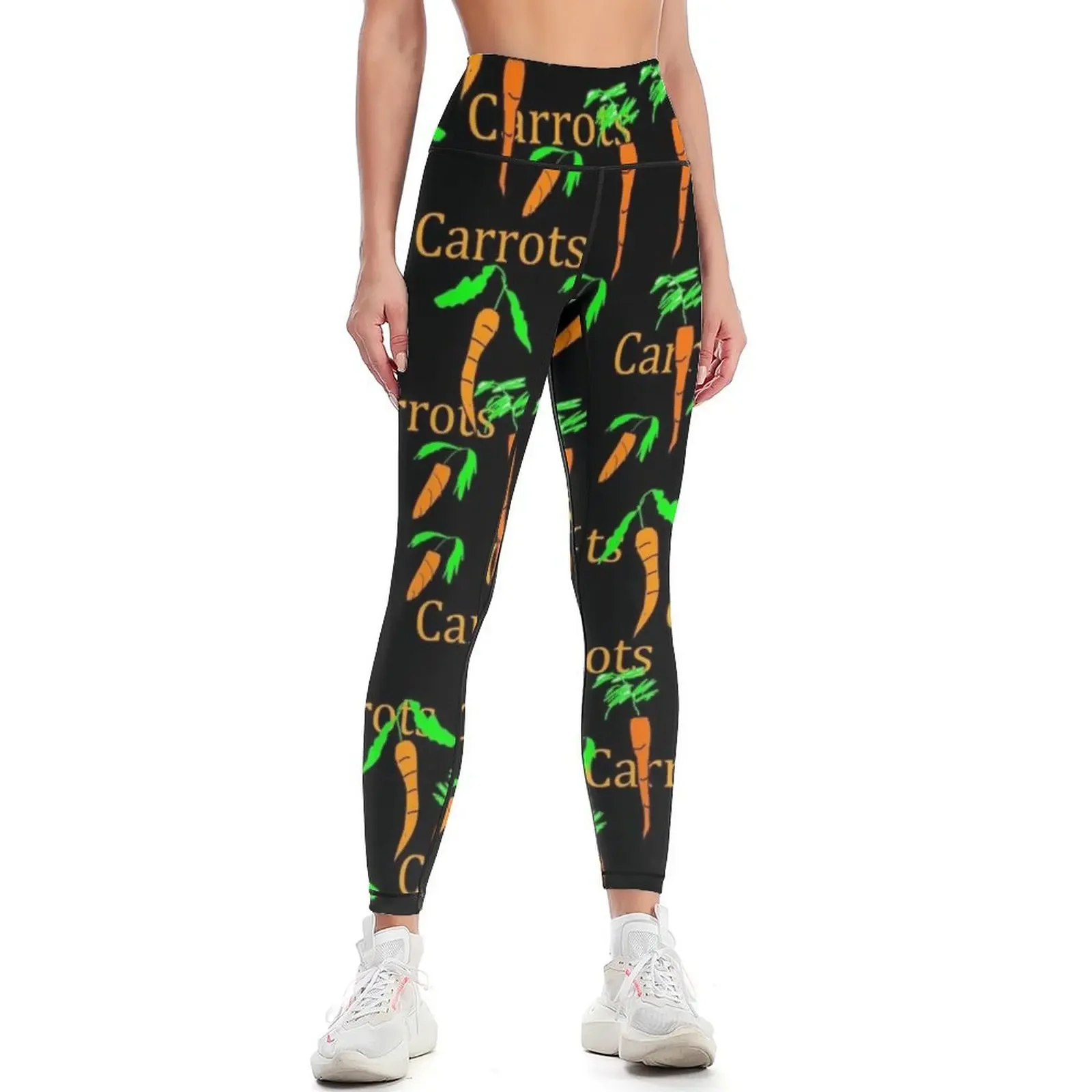 

Carrots Pattern Leggings legging gym Jogger pants Women's gym sportswear gym Womens Leggings