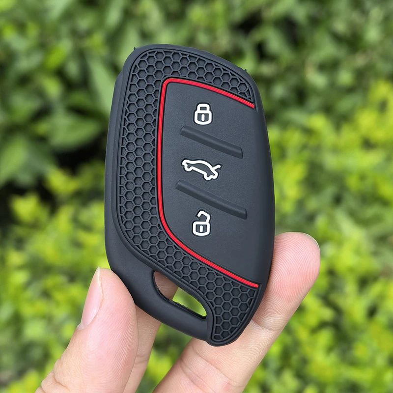 

Silicone 3 Buttons Car Key Cover Case For MG 4 2023 Mg4 Ev MG HS GT ZS EV ZX MG5 MG6 for Roewe RX3 RX5 RX8 ERX5 I6 I5