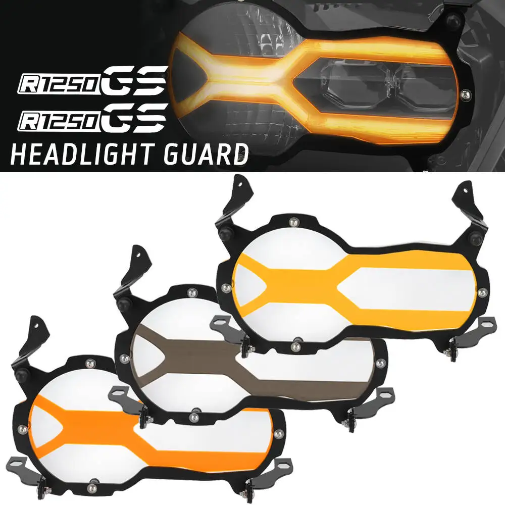 

FOR BMW R1250GS R 1250 GS ADVENTURE Motorcycle Headlight Guard Protector Lens Cover 2019-2022 R 1250gs GS Trophy 2023 2024 2025