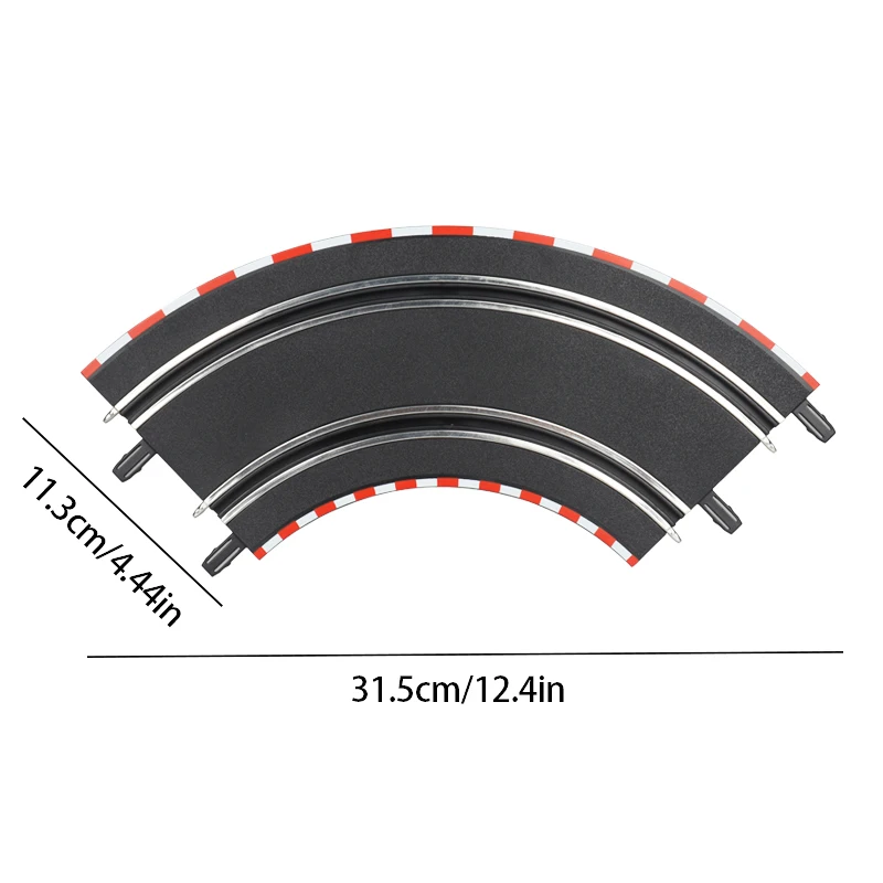 Slot Car Track Go 1 43 Kurvens pur 90 Grad Zubehör