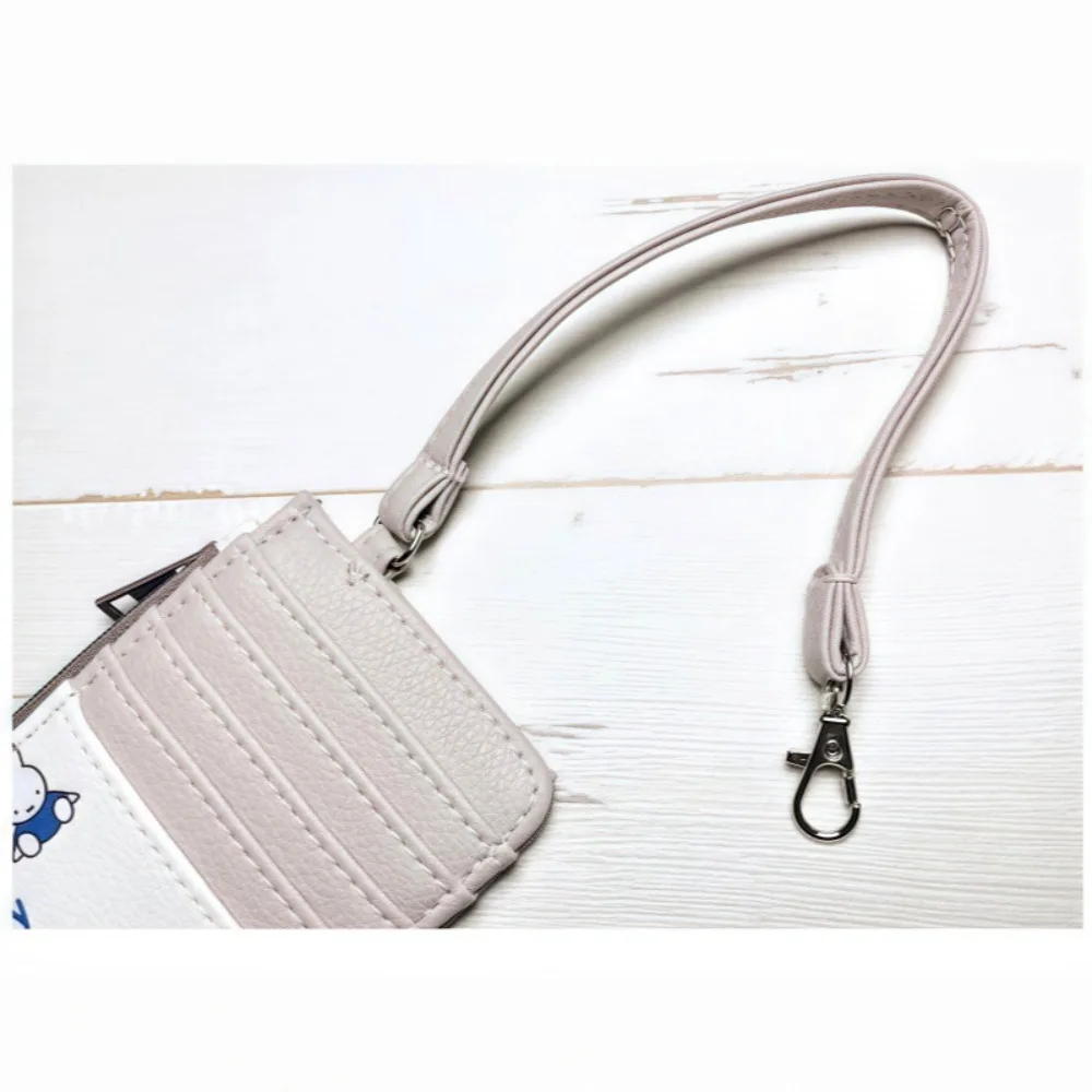 かわいいミッフィーカードバッグ日本のかわいいプリント書類収納小物ポータブル子供っぽい楽しい多用途ファッション装飾