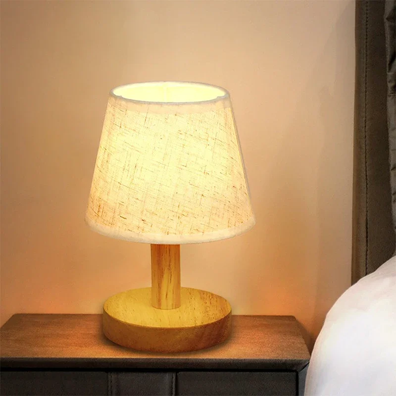 Nordic Pleated Table Lamp DIY Foldable 5V USB 220V Art Atmosphere Bedroom Bedside Night Light Home Decorate Desk Lamps
