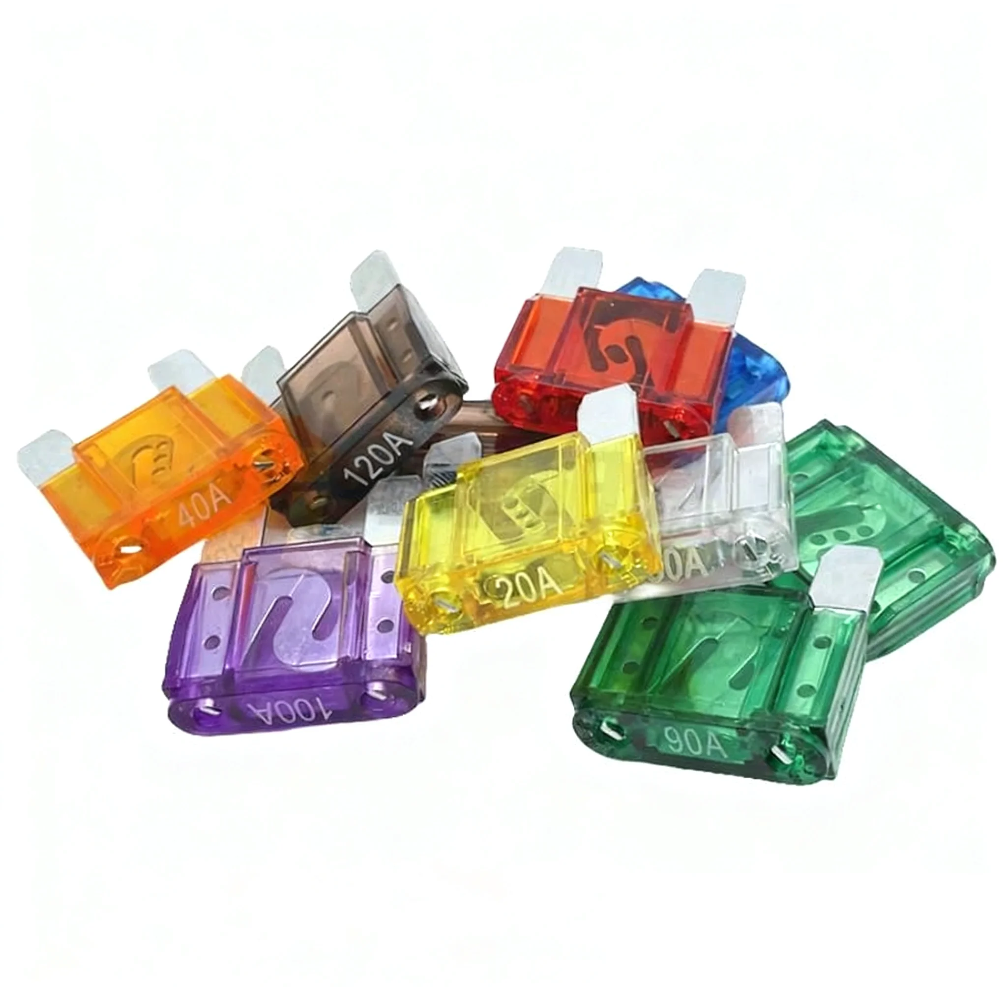 Large Wire Harness Fuse Plug Waterproof Socket 1015 Wire /10AWG/5.3 Square,100MM On Each Side Of The Wire Length 20A-120A