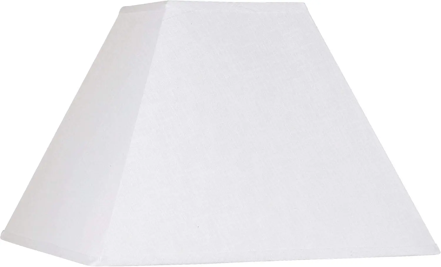 

Белый льняной большой квадратный абажур 7" (верх) x 17" (низ) x 13" (наклонная часть) x 12" (высота) (на шпильке) с держателем и декоративным элементом для замены (светильник-паук)