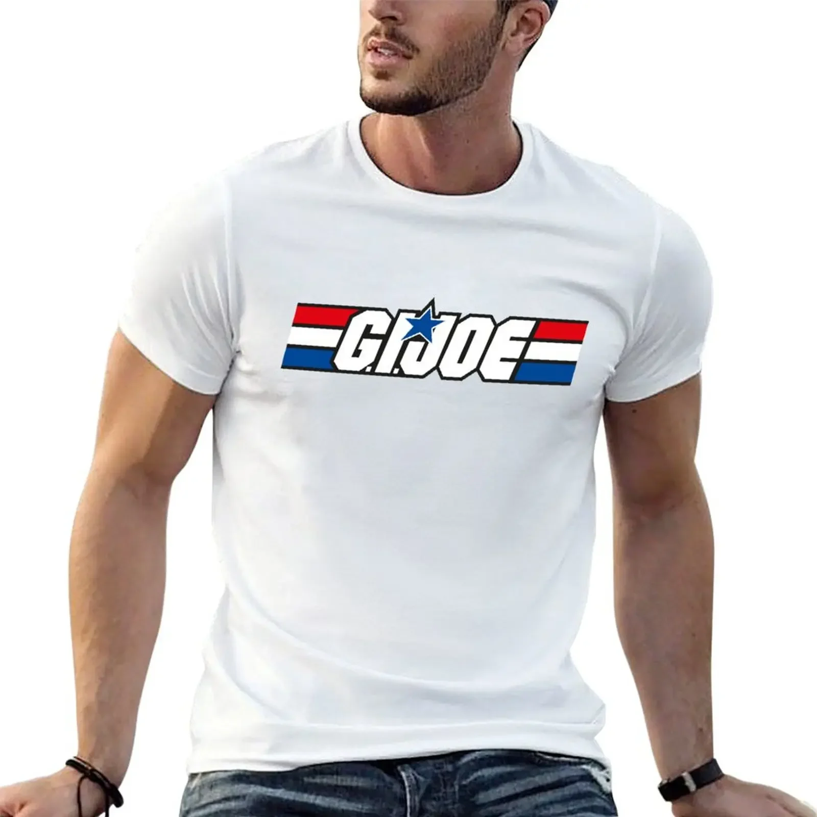 

GI Joe T-Shirt customs design your own animal prinfor boys vintage graphic tee luxury clothes men