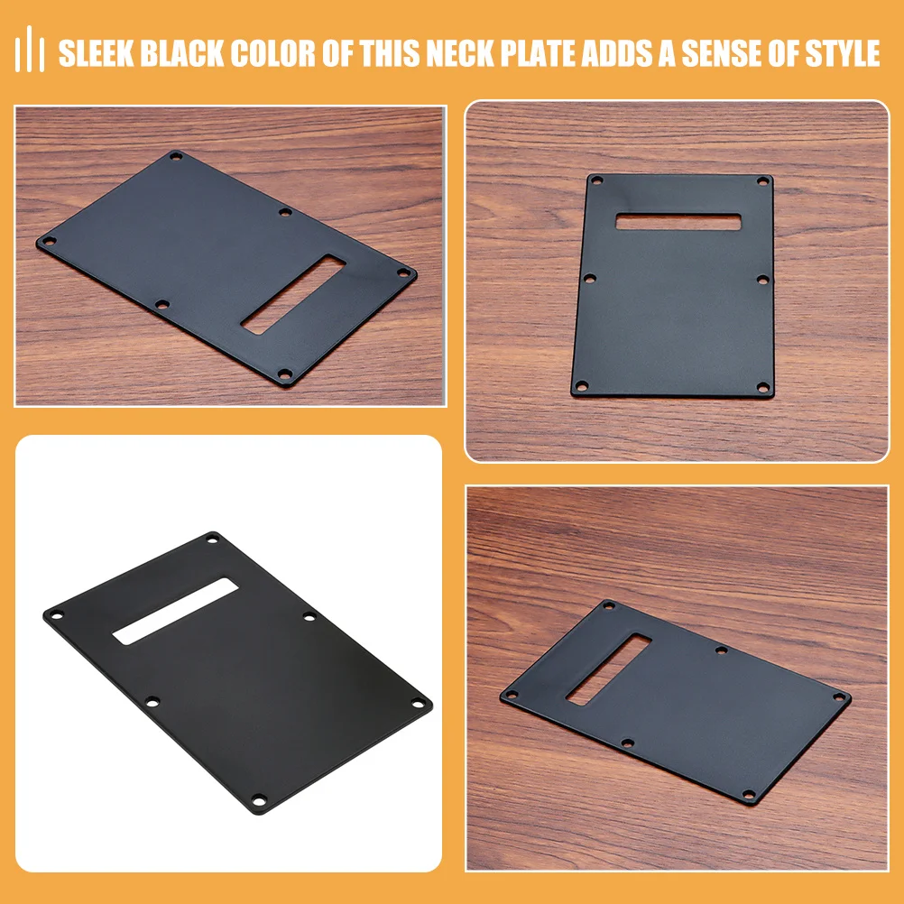 

Backplate Replacement Electric Guitar Pickguard Durable Plastic Protective Board Stylish Design Guitar Accessory Rear