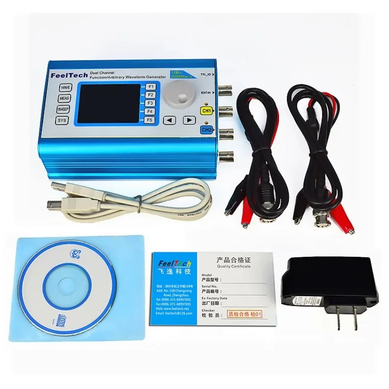 FY6300/FY2300 Dual Channel DDS Function Arbitrary Waveform Signal Generator Signal Source/Frequency Counting