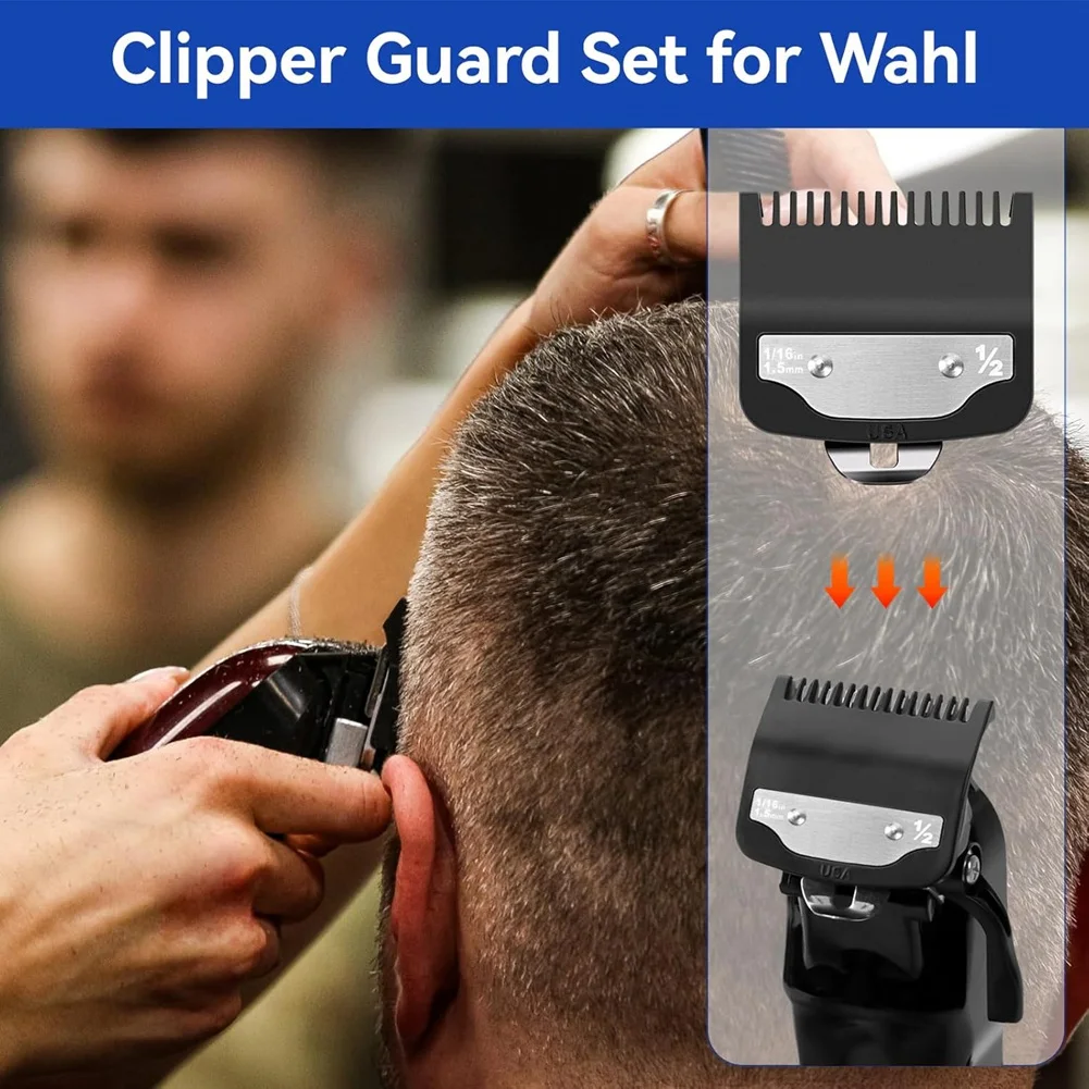 A55X-Replacement 1/16Inch 1.5Mm Hair For Wahl Clipper Guards Set- For Stylists And Barbers(2Pcs)
