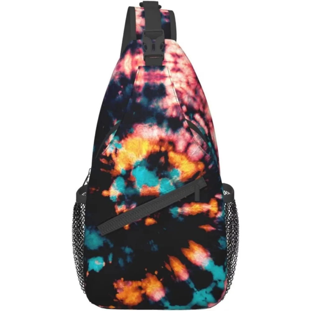 

Психоделический эскиз Tie Dye, сумка через плечо, дорожная походная нагрудная сумка, рюкзак, спортивные кошельки на плечо, сумка для женщин и мужчин