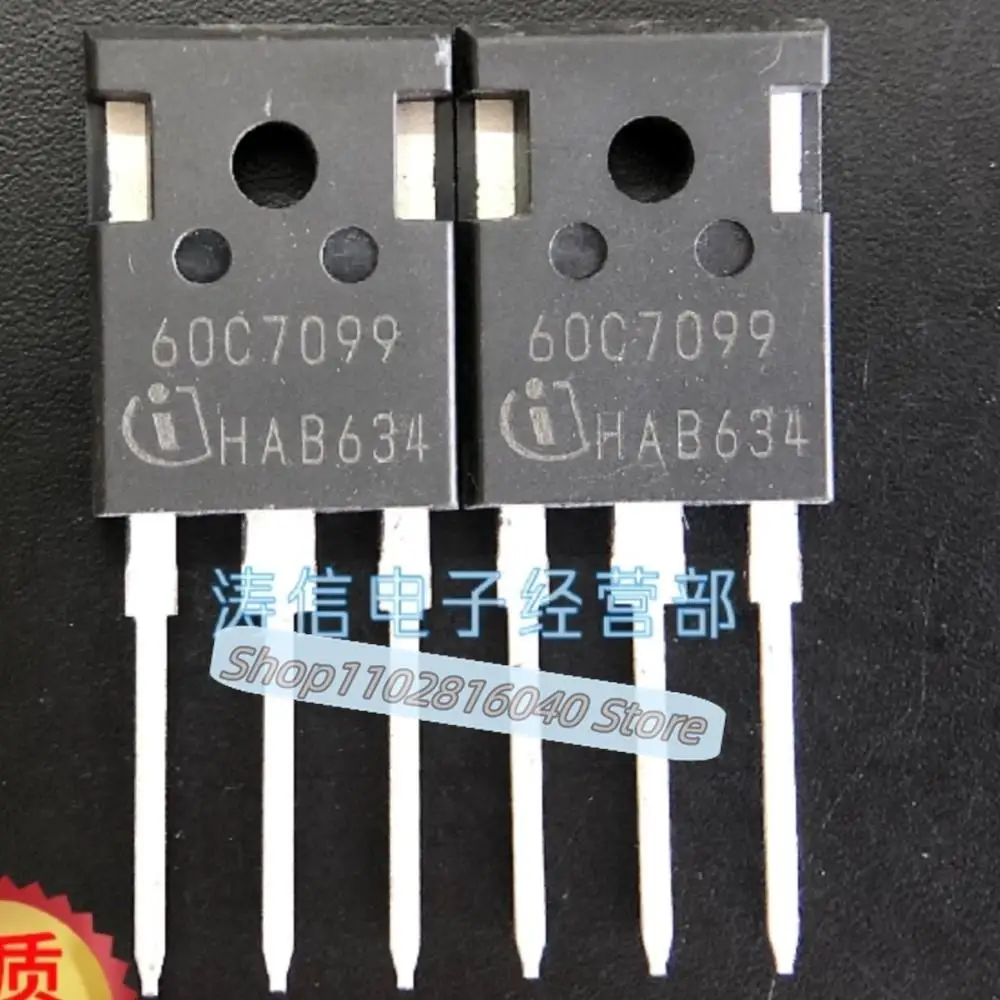 10PCS/Lot IPW60R099C7 60C7099  TO-247 650V 83A  Best Quality Imported Original Spot