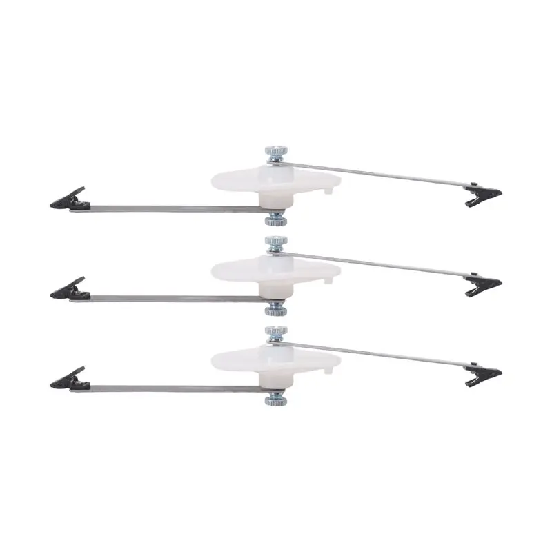 [NEW!ABAG】 6Piece TV Side Board Retainer Clip LED LCD TV Screen Remover Repair Tool Black&White