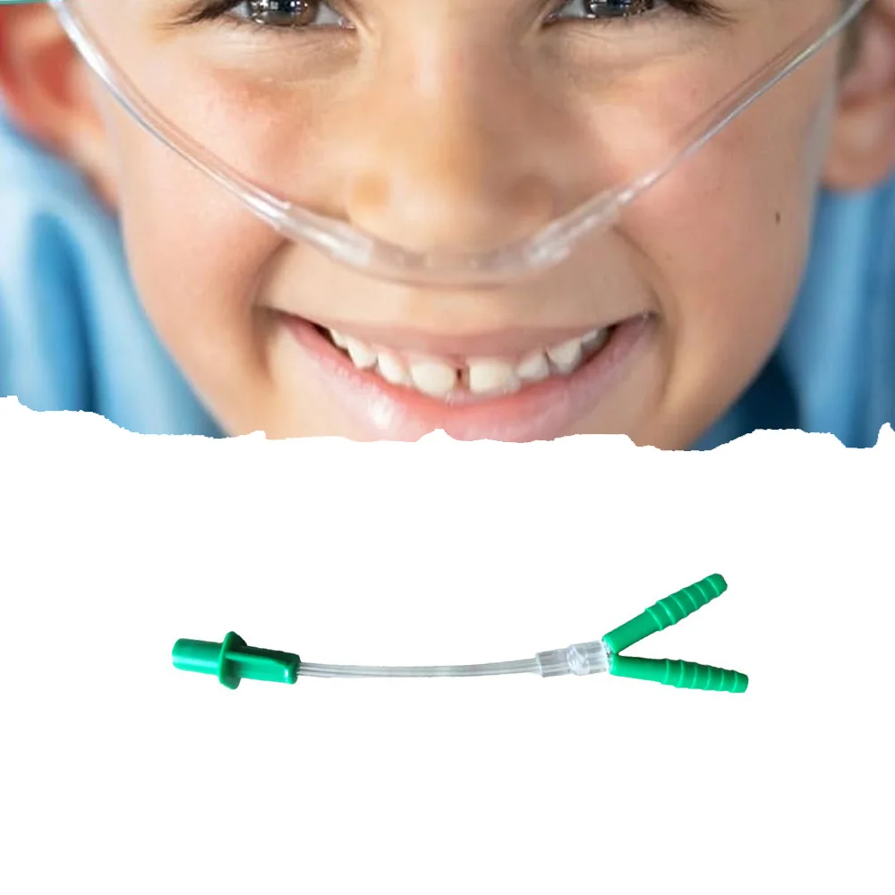Oxygen Tube Three-way Nasal Cannula Y-type Connector Oxygen Concentrator Accessories Three People Inhale Oxygen Adapter