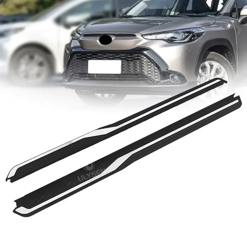 for Toyota Corolla Cross Side Step Fixed Running Boards Exterior Modified Accessories 1 Pair Left Right