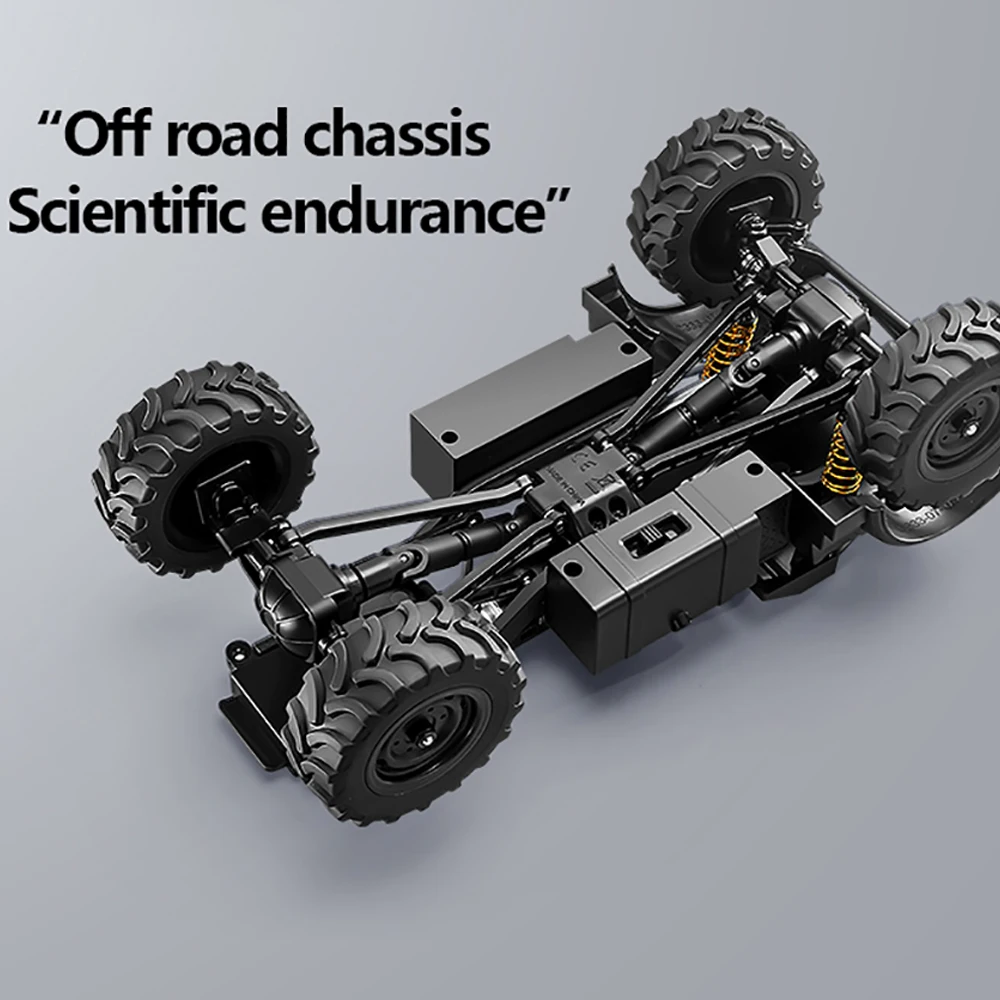 MN333 1:18 Symulacja Samochodu RC Terenowego Zdalnie Sterowanego, Model MN w Pełnej Skali z Stopu Metali, Ciężarówka RC MN 333, Idealny Prezent dla Chłopca