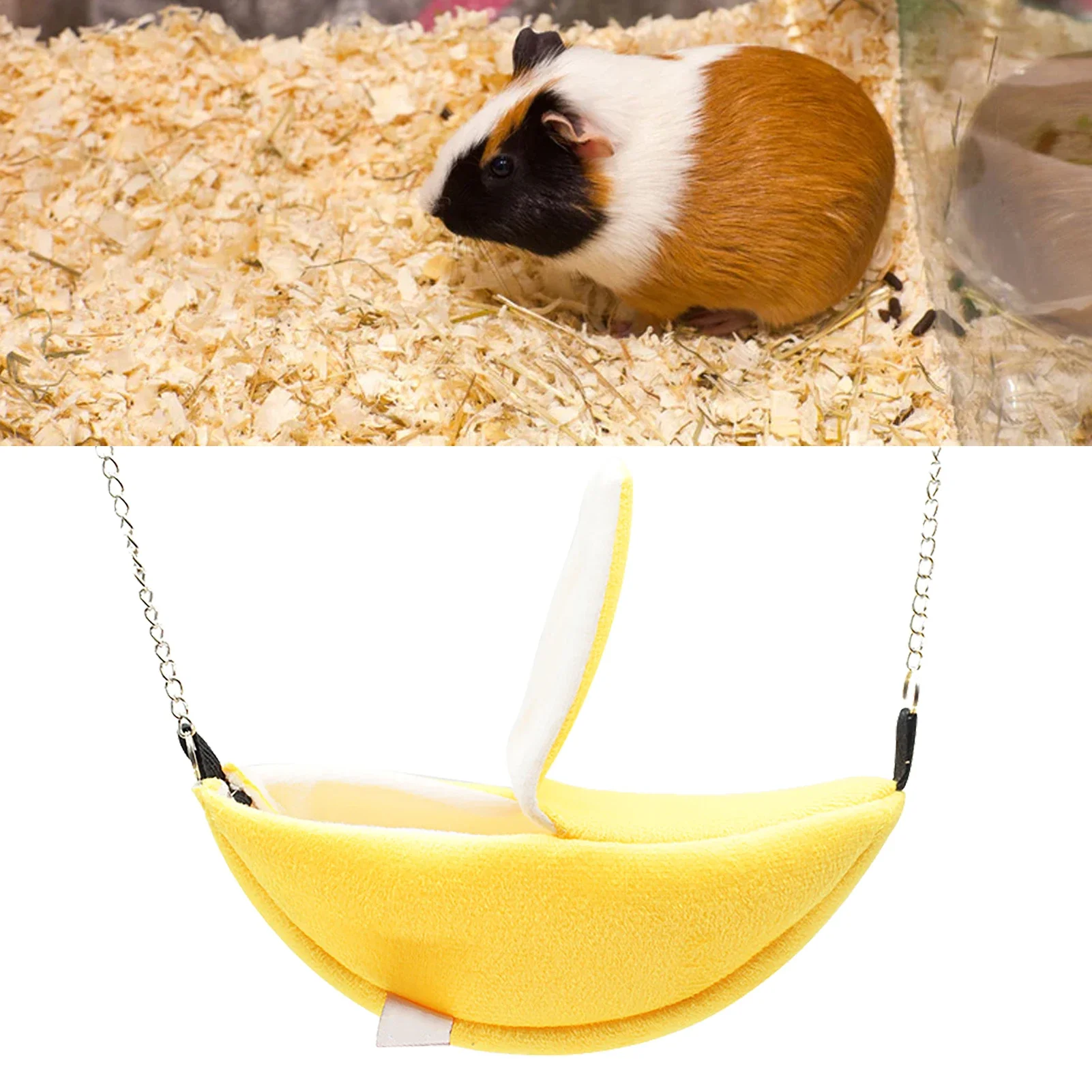 Banana Shape Hammock Soft Comfortable Warm Autumn And Winter Small Animals Pets Hanging Hammock Bed House