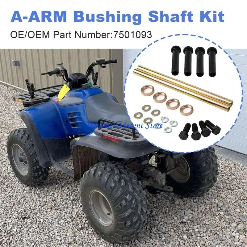 A70F ATV-Zubehör für 400 500 570 600 700 Vorderer unterer A-ARM-Buchsenwellensatz 7501093 5020681 Buchsenwelle – Detail 4