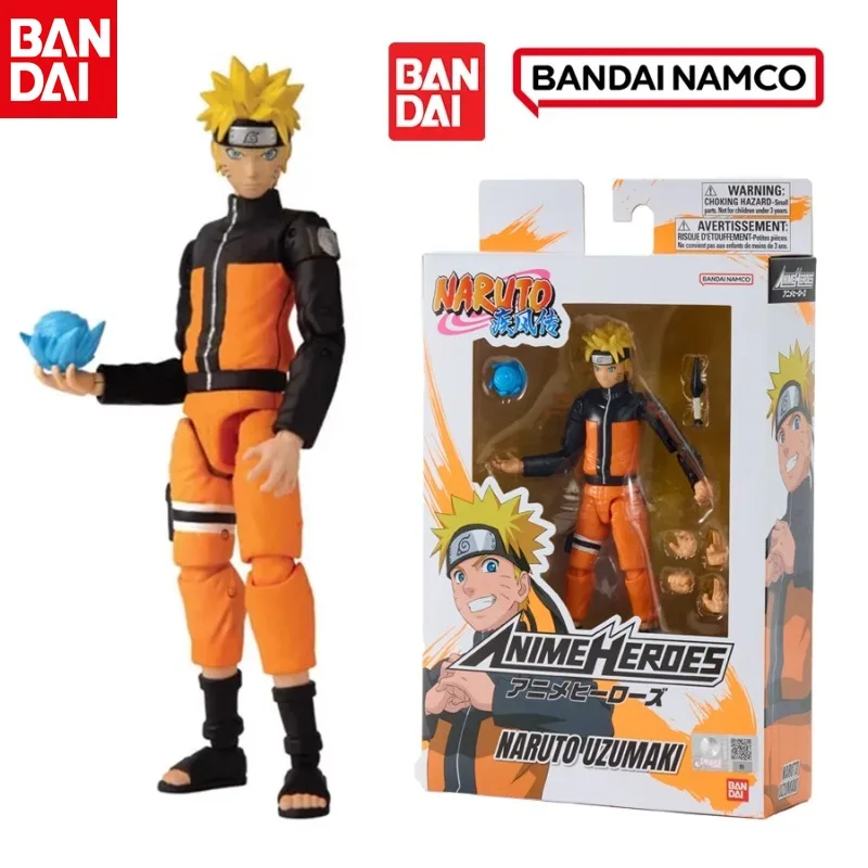 Bandai Original Genuine Naruto Action Figure Series Figures Hayate Naruto Kakashi Assistant Figure Collection Model Holiday Gift