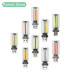 Luce a led USB DC5V Touch Dimming Luce notturna Lampadina con perline Sorgente luminosa Illuminazione portatile Plug and Play Luce notturna Luce d'atmosfera