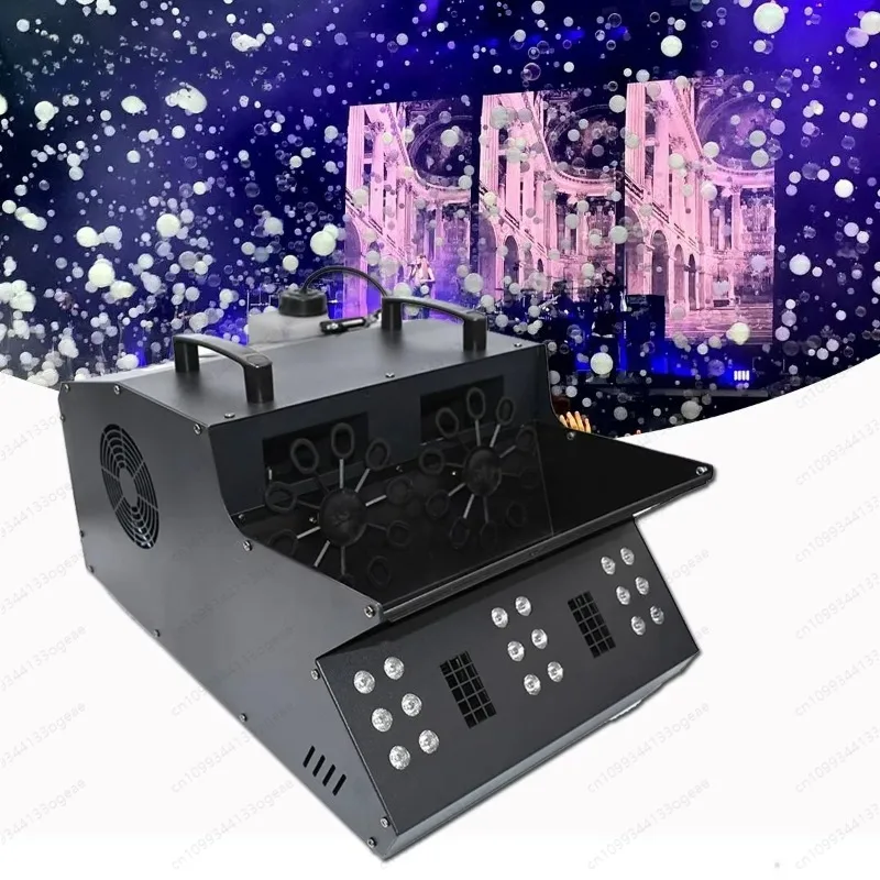 

Машина для изготовления пузырей с широким покрытием, разбивающая туман, пластиковая машина для изготовления пузырей с двойным колесом и роликовым дизайном, машина для изготовления дымовых пузырей для открытий