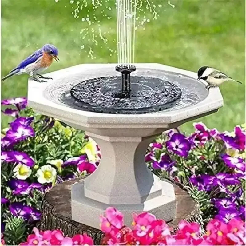 7V 13/16cm Watering Kit Power Pump Pool Pond Submersible Waterfall Floating Panel Solar Water Fountain for Garden view 5