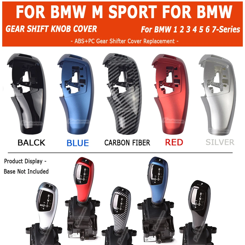 F20 F22 F30 F35 F32 F36 F10 F18 F07 F06 F01 F02 X3 X4 F25 F26 Gear Shift Knob Replacement for BMW 1 2 3 4 5 6 7 X3 X4 Series