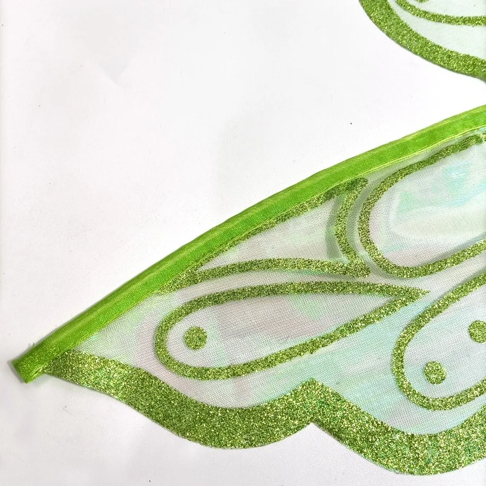 반짝이 요정 날개 요정 천사 날개 의상 엘프 날개 천사 날개 사진 소품 요정 날개 코스프레 날개