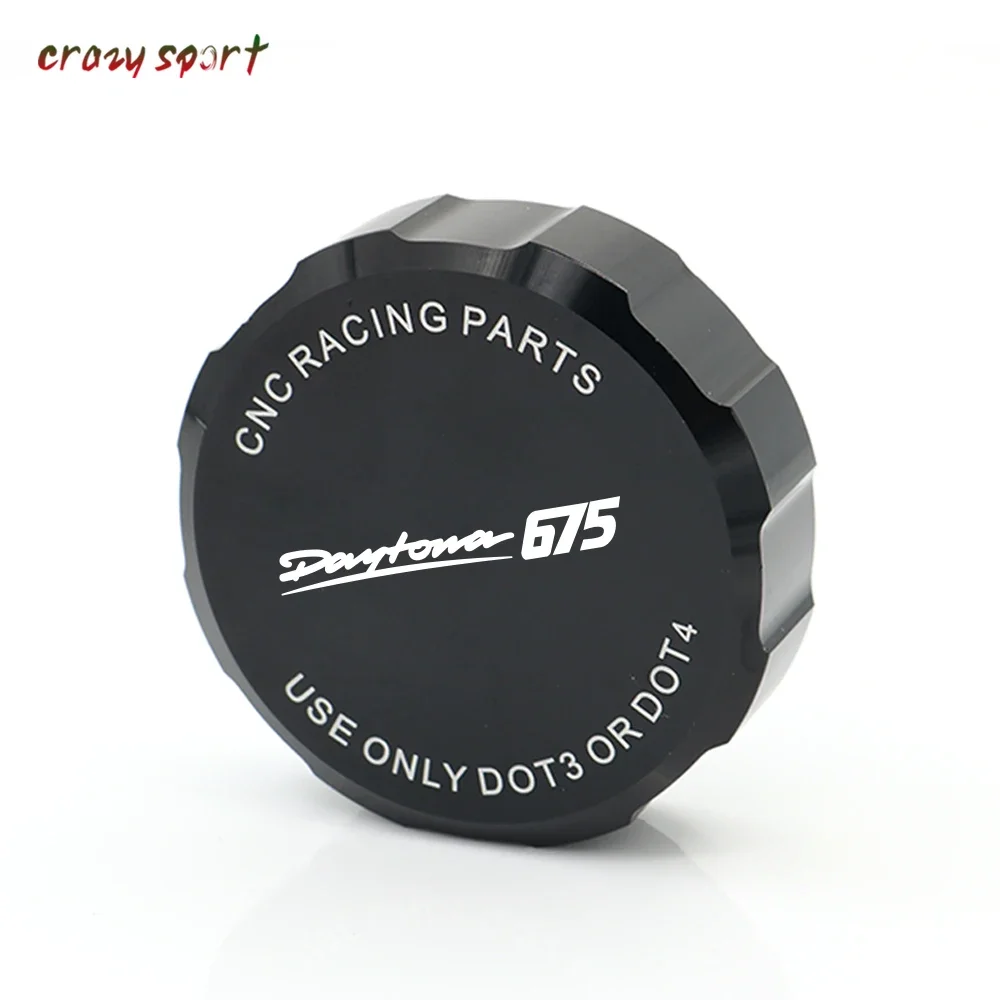 Couvercle de réservoir de liquide de frein avant avec Logo moto, pour TRIUMPH DAYTONA 675 DAYTONA675 2006 – 2016 2013