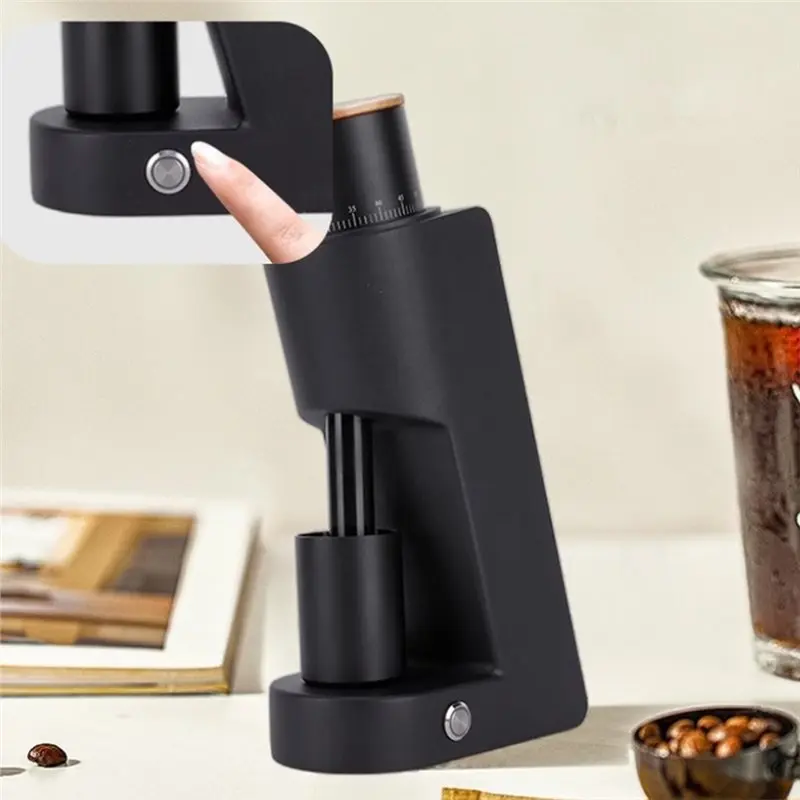 Professional Electric Burr Coffee Grinder With Adjustable 48Mm 7-Core Conical Burr US Plug