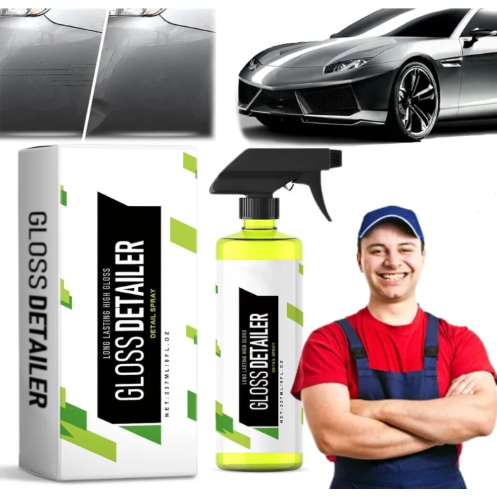 237 ml auto glans spray diamantglans glasreiniger regendichte glasreinigingsmiddelen voor auto voertuig glas schoon autoverzorgingsreiniger