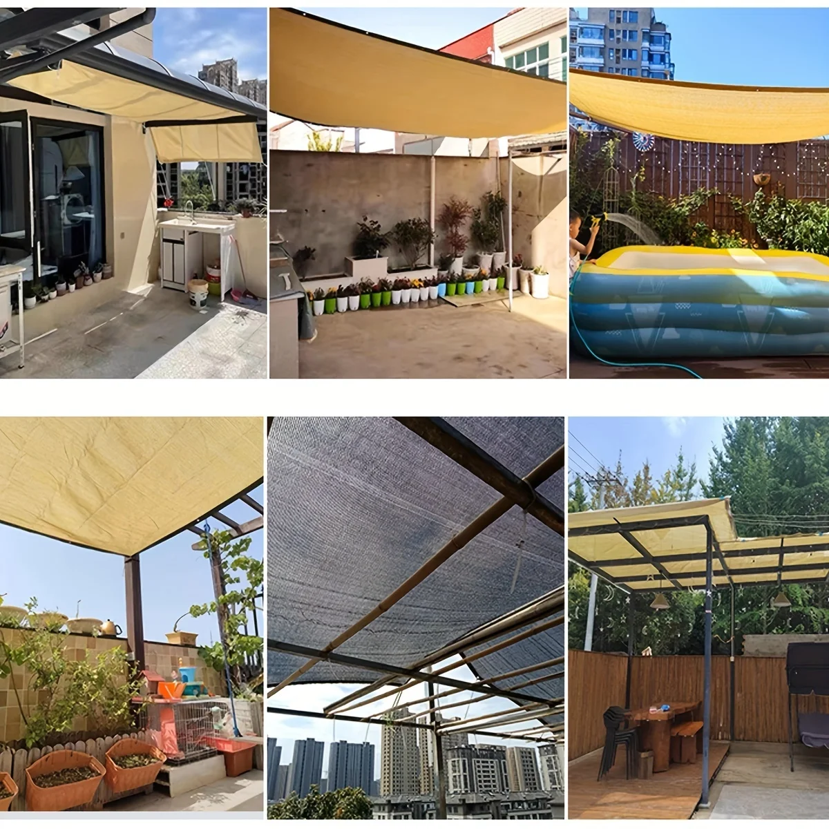 Cooling Shed Shade Net - the Plastic Corner Reinforcement Design Offers Excellent Uv Resistance, and the Stitching Process Enhances