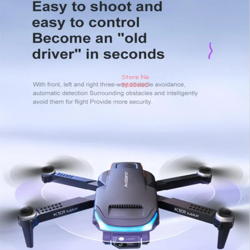 4K ESC HD Image Transmission MINI RC Quadcopter Drone 200M Obstacle Avoidance Altitude Hold One Key Return Remote Control Drone