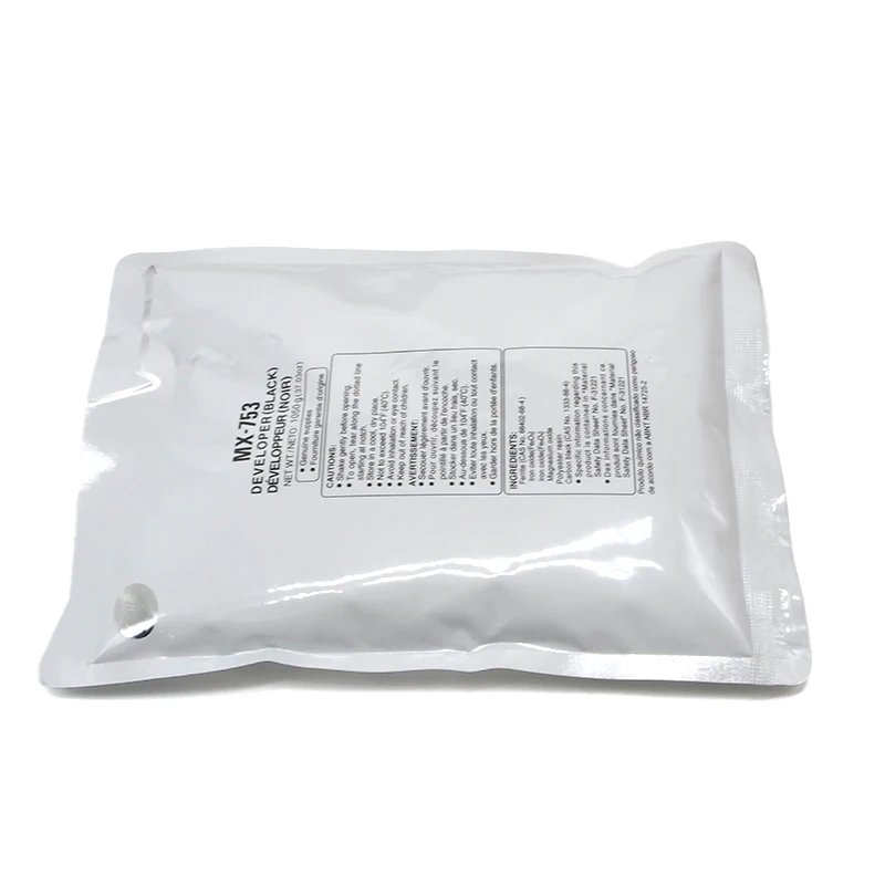 MX753 1050G Developer Powder For Sharp 753N MX M753U MX M623U Developer