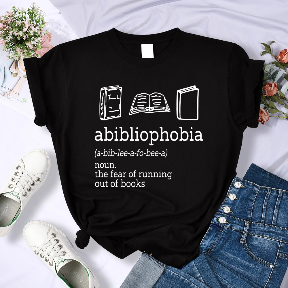 Abibliophobia Retro Y2K Women'S T-Shirts Summer Crewneck Crop Top Fashion Street T-Shirtbreathable Personality T Shirts Female