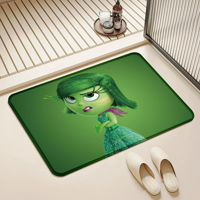 

Disney Inside Out Anger Door Mat Non-Slip Soft Floor Rug for Home Kids Room Bathroom Decor