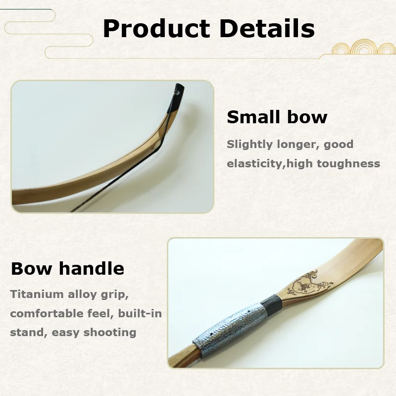 Hunting Bow Outdoor Archery Equipment 20-60 Lbs Portable Takedown Recurve Bow