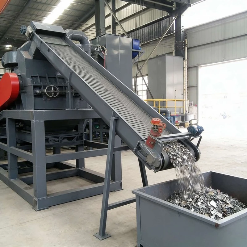 Low Price Double Shaft Shredder Scrap Metal Crusher Aluminum Shredding Scrap Metal Shredder Machine  Customized High Quality