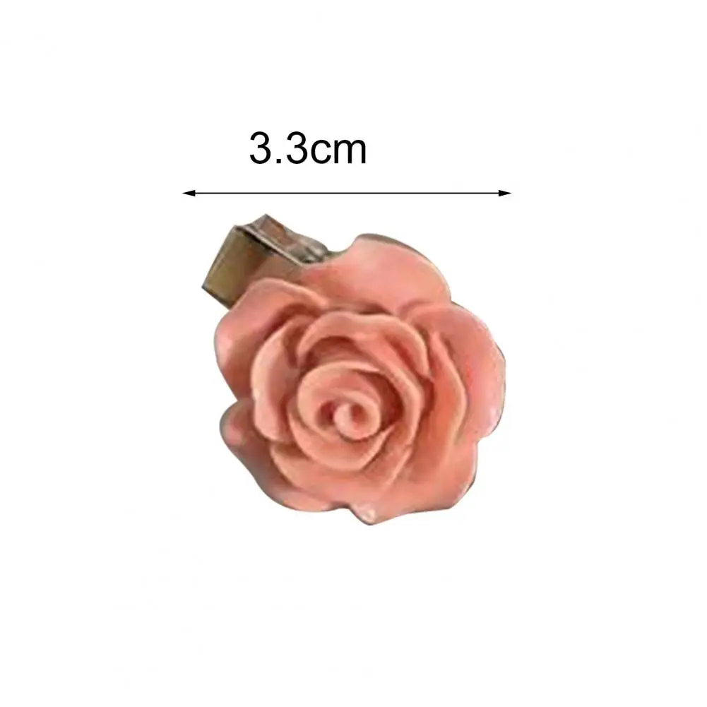 Hair Pin Elegant Fairy Multi-styles Anti-slip Hair Barrette Cute Rose/Bowknot/Butterflies/Love Heart Women Side Clip For Summer