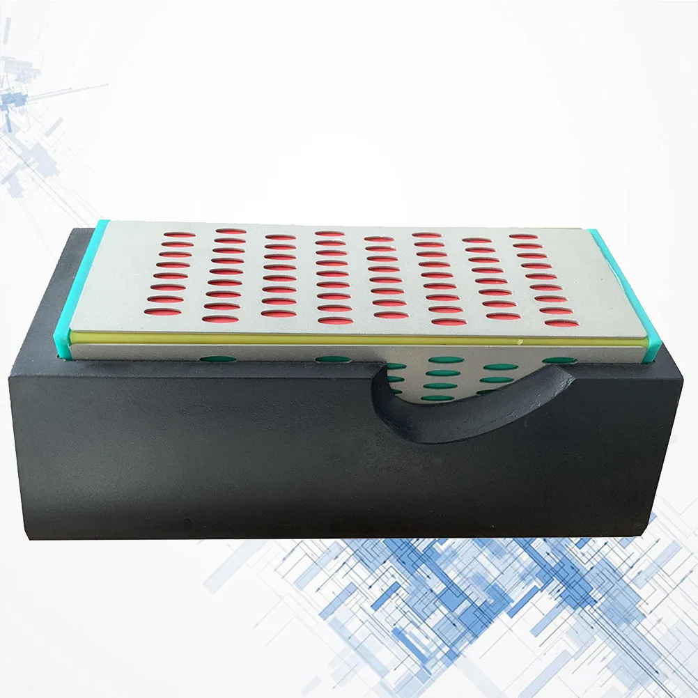1Pcs Diamond Sharpening Stone Cutlery Sharpener Extra Hard Long Life 4 Side Use Super Hard Kitchen Sharpening Block