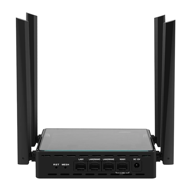 Changwang WiFi7 Router Qualcomm Quad-Core MLO Dual-Band Aggregation 2.5G WAN TF Slot Hybrid Mesh Remote Wake-on-LAN